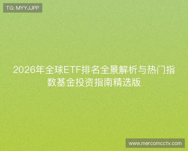 2026年全球ETF排名全景解析与热门指数基金投资指南精选版